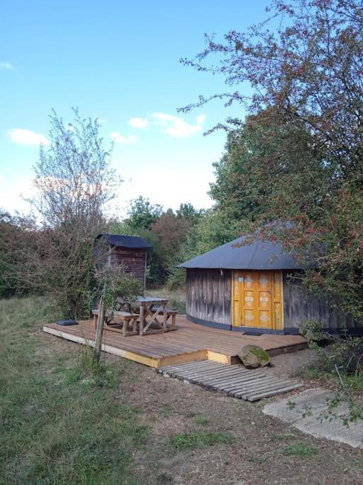 Le Bois Davy Hotel Le Thoureil Exterior foto